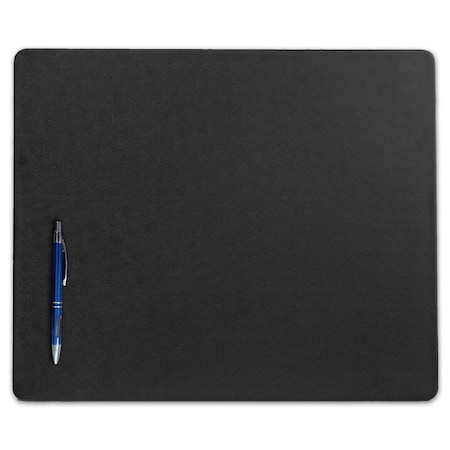 Dacasso Black Leatherette 17" x 14" Conference Table Pad PR-1015